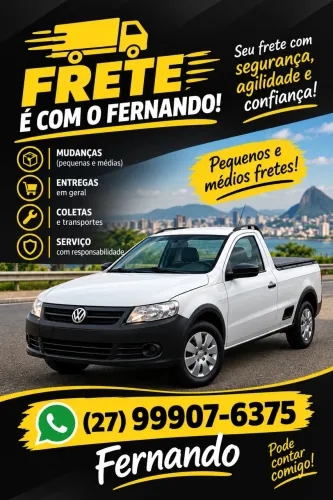 FRETE COM PREÇO JUSTO EM GUARAPARI