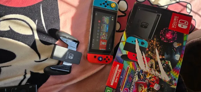Nintendo Switch v2 com Cartao