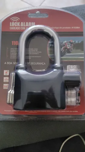 Cadeado com alarme