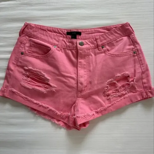 short jeans rosa - Forever 21