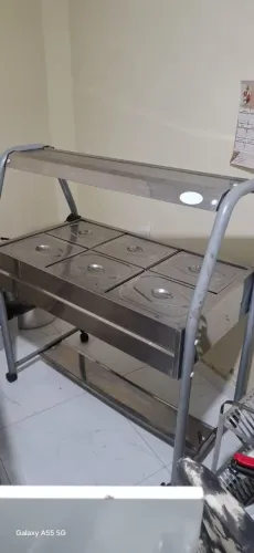 Carrinho banho maria