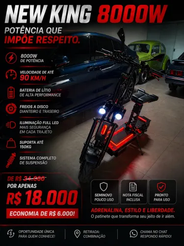 Patinete Elétrico/ Moto elétrica