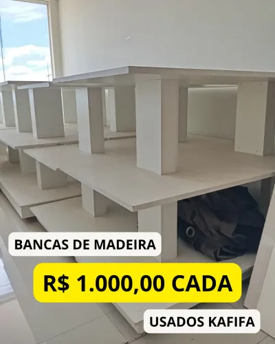 Bancas de Madeira para Lojas