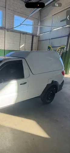 CAPOTA DE FIBRA PARA FIAT STRADA CABINE SIMPLES - R$ 3.000