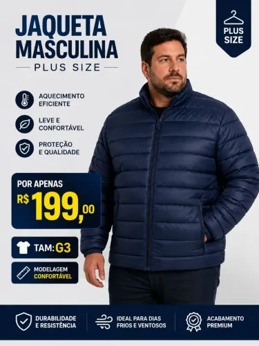 Jaqueta Plus Tam:G3