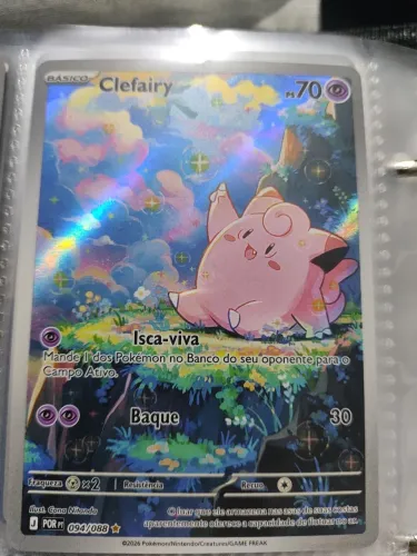 Carta Pokémon clefairy
