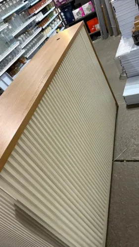 Balcão Em L MDF Branco 2 Peças