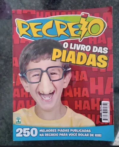 Revista Recreio O Livro das Piadas N1 