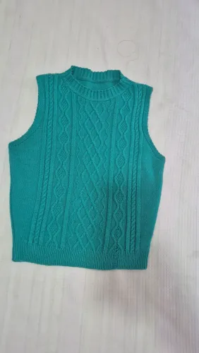 Veste de 5 anos até 12 tricô 