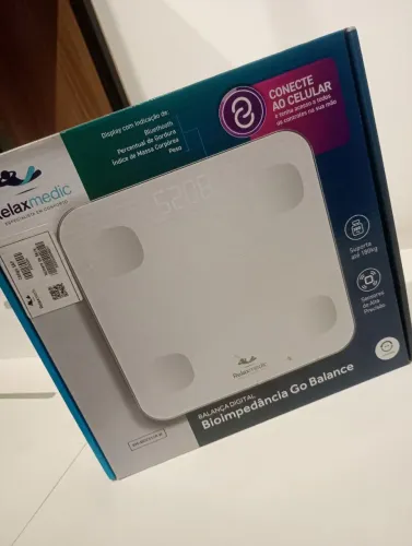 BALANÇA BIOIMPEDÂNCIA RELAXMEDIC