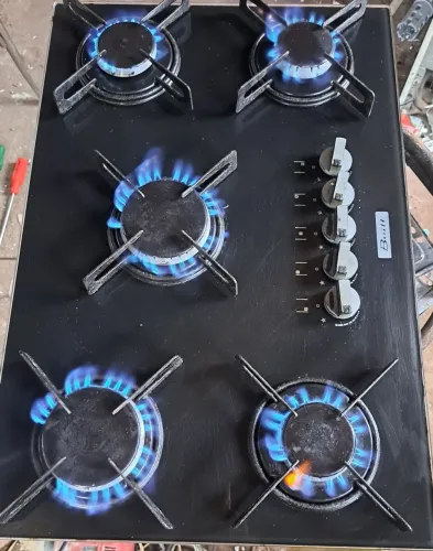 Cooktop BUILT 5 bocas acendimento automático funcionando perfeitamente 