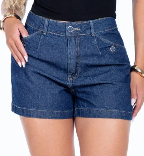 Shorts biotipo azul