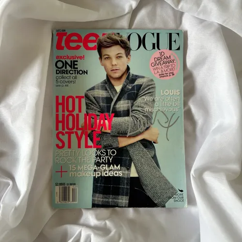 Revista Teen Vogue - Louis Tomlinson