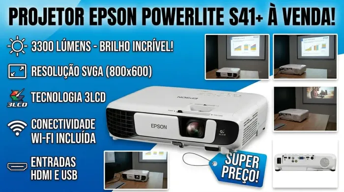 Projetor Epson S41+