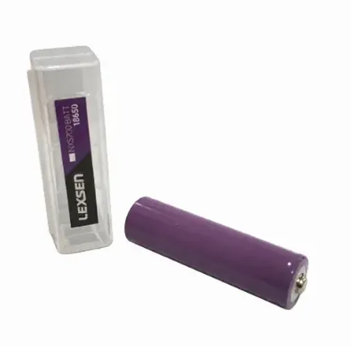 Bateria Recarregavel de litio 18650 Lexsen nxs702 batt