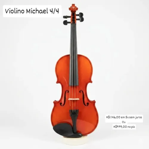 Violino Michael 4/4 ajustado por luthier