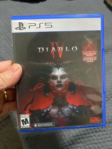 Diablo 4 mídia física PS5