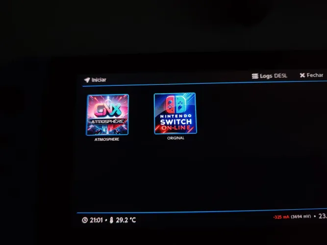 Nintendo switch V2 desbloqueado (leia a legenda!)