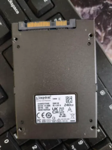 SSD 240gb funcionando perfeitamente