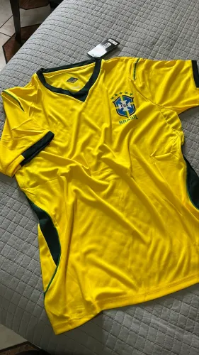 Tailandesa camisa do Brasil P ao GG Promoção