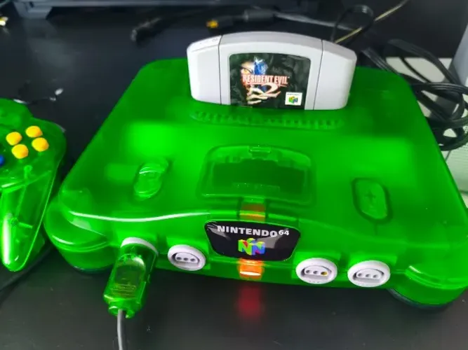 NINTENDO 64 KIWI - PEÇA ESPECIAL PARA COLECIONADOR