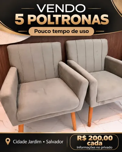 VENDO POLTRONAS 