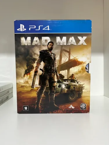 Mad Max PS4 Box Especial - Jogos + DVD - Seminovo