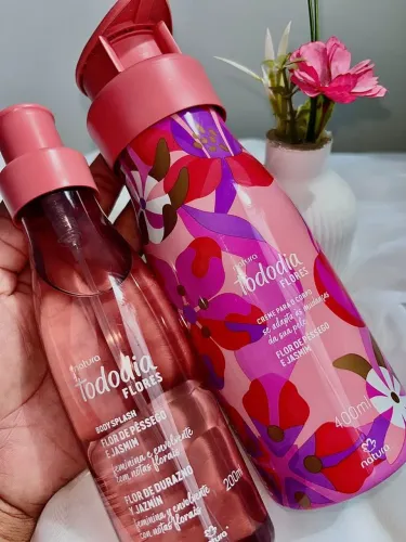 Kit Natura Tododia FLORES - Flor de pêssego e Jasmim 