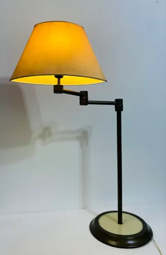 Luminária de Mesa Articulada Vintage Retro Década de 60