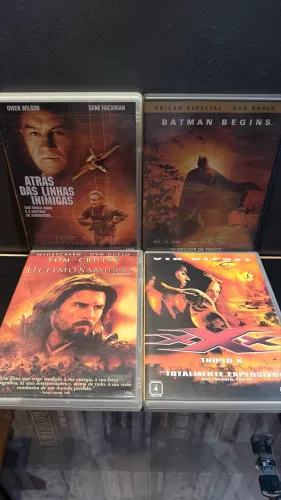 Kit Ação - DVDs - 4 Filmes - Batman Begins | Triplo X | O Último Samurai