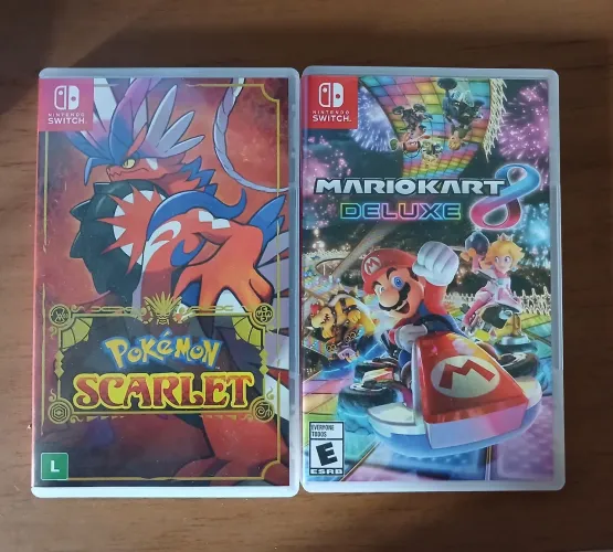 Pokemon scarlt + mario kart