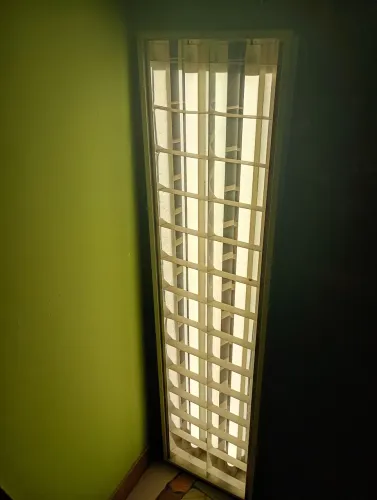 Luminária de calha 1,20mx30cm