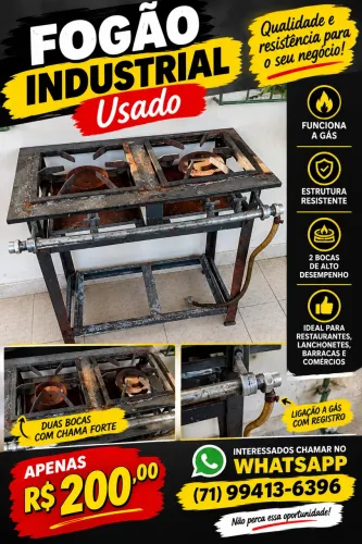 Fogão industrial