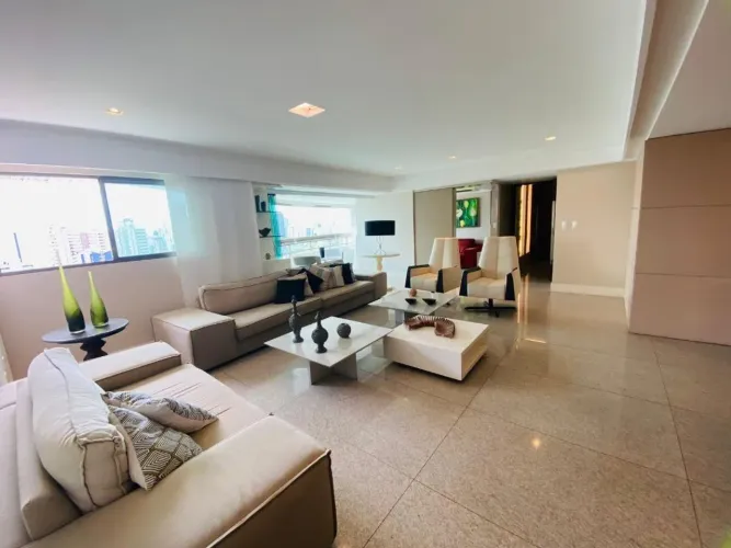 Parnamirim 4 quartos (suítes) 208m² a/alto todo pronto nascente lazer completo 3 vgs