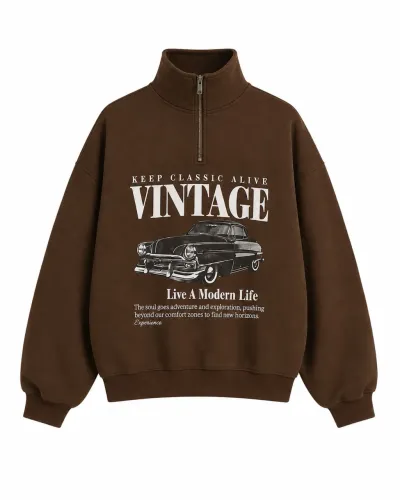 Casaco vintage marrom