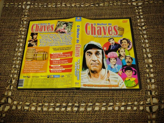 Dvd do Chaves, perfeito estado. Tenho outros, variedade e quantidade.