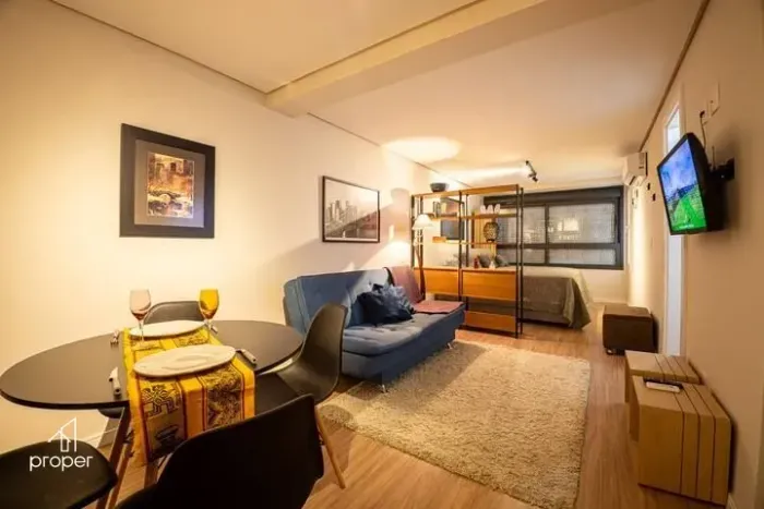 Loft mobiliado no Condomínio Flow Live - Parque Una - Pelotas/RS
