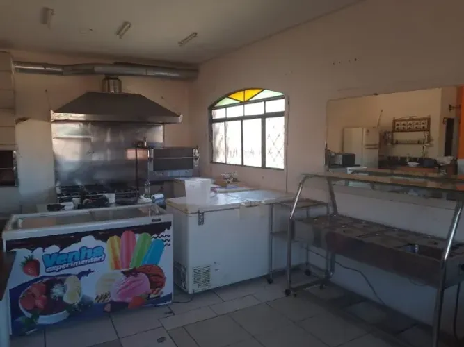 Fundos do restaurante
