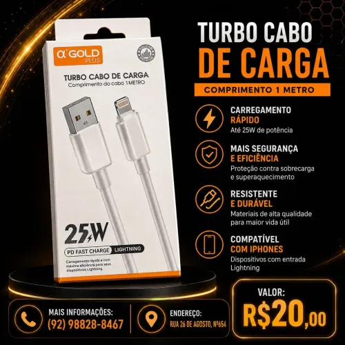 Acessórios Cabo de carregador 
