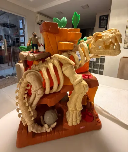 dinossauro articulado fisher price imaginext