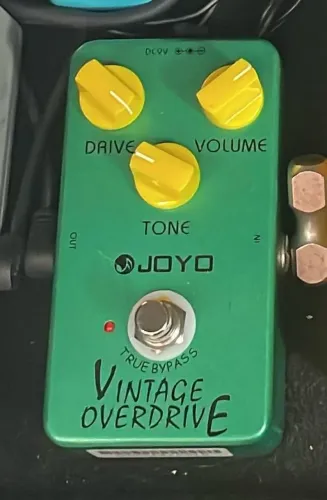 Pedal Vintage OverDrive Joyo / TS808 