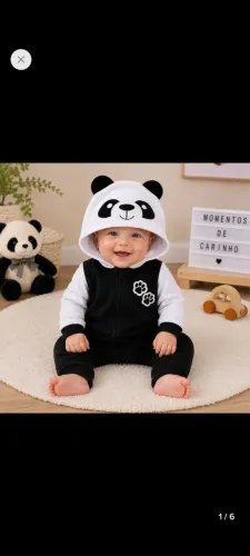 Roupinha de panda