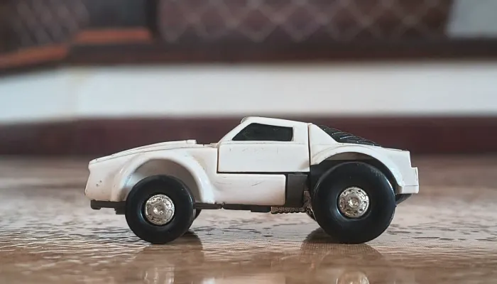 Robocar Camaro Branco (Windcharger) anos 80