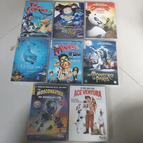 Lote 8 DVDs infantil 55