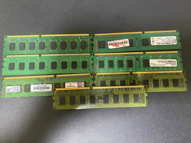 Memórias DDR3 todas perfeitas 