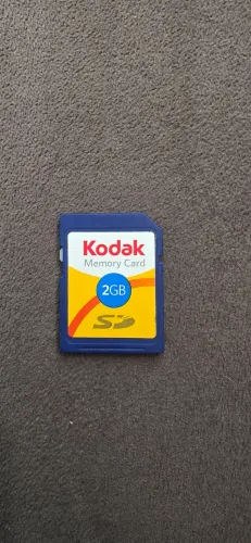Cartão de Memória SD Kodak 2GB - Ideal para Câmeras Antigas e Digicams Vintage