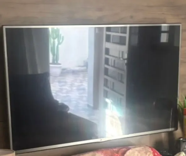 Televisão led queimado 