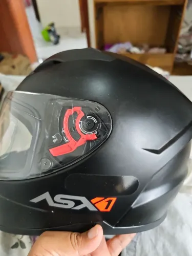 Capacete ASX City Solid - Preto Fosco - Tam. 63/64