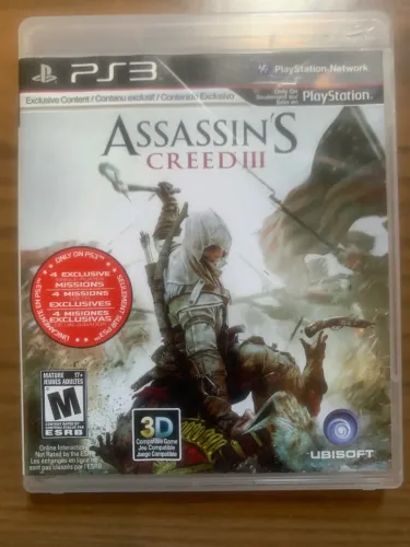 Assassins Creed III PS3 seminovo