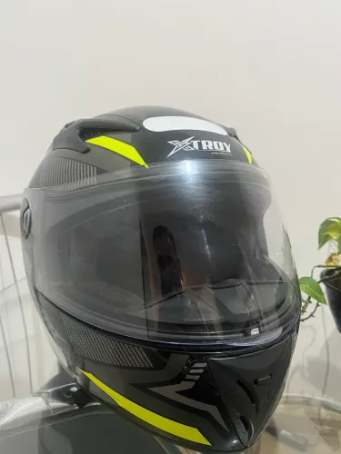 Capacete X Troy com Óculos 